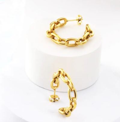 chain earrings